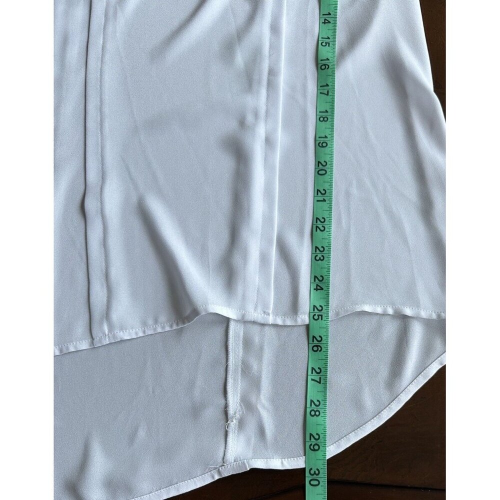 Maeve La Vista White Tank Top Shirt Blouse, Size S‎ Small, Anthropologie, $78 - Picture 7 of 7